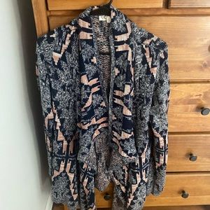 Large cardigan